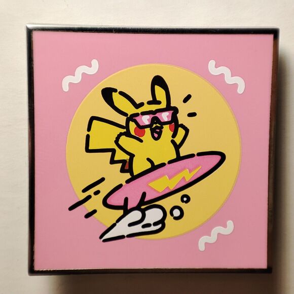 Pokemon TCG Lazy Summer Specialty Enamel Pins Set Of 7 Official Nintendo Badge - Picture 11 of 15